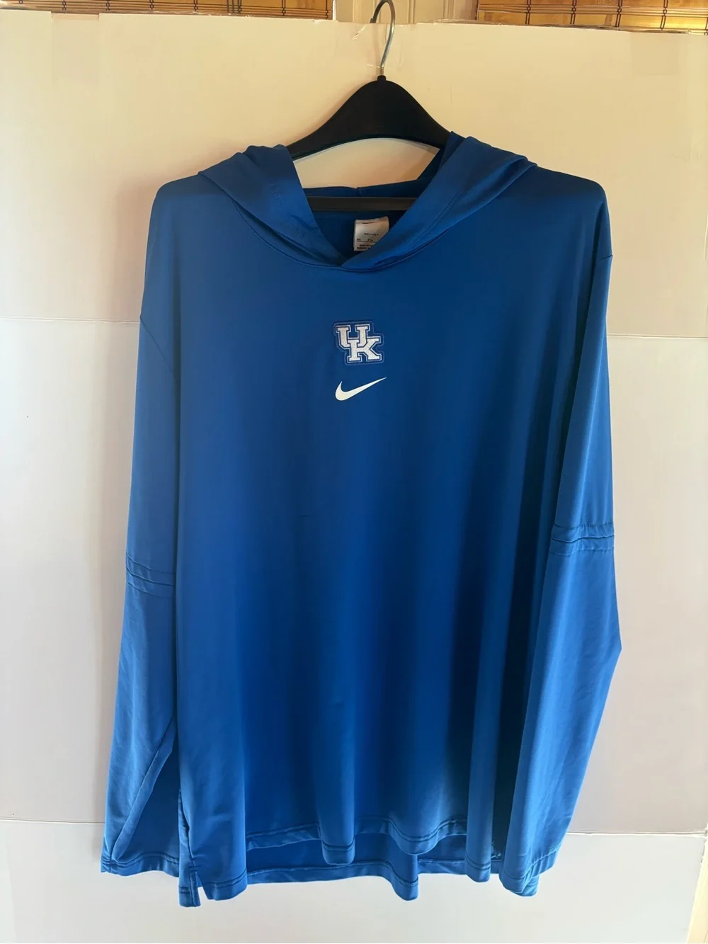 Nike Kentucky Wildcats Blue Dri-FIT Pullover Hoodie, Size 2XL